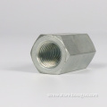 Carbon steel Long Hexagon Rod Coupling Nuts